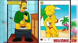 Quadrinhos hentai os Simpsons